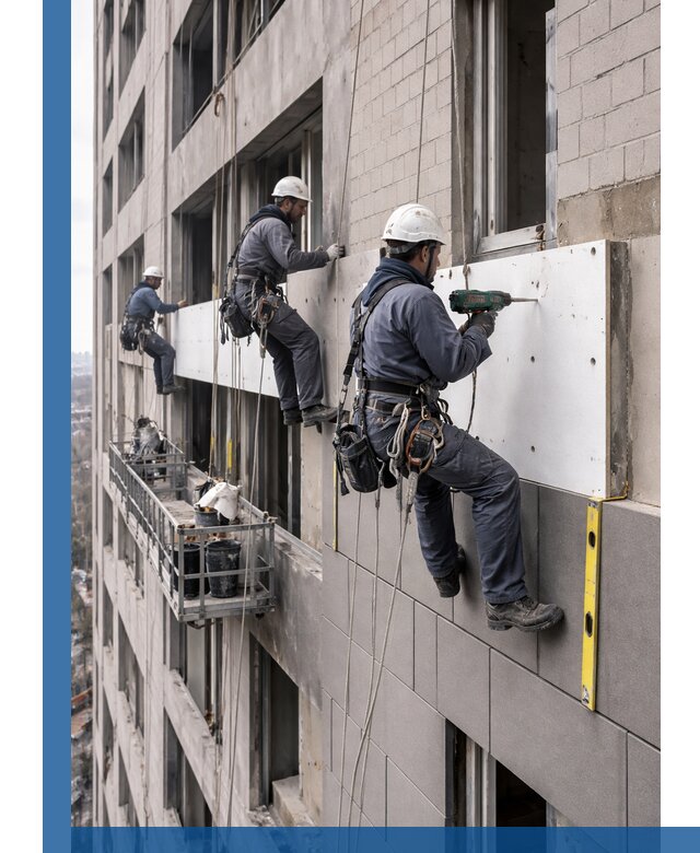 Монтаж фасадных термопанелей высокого качества в Магнитогорске