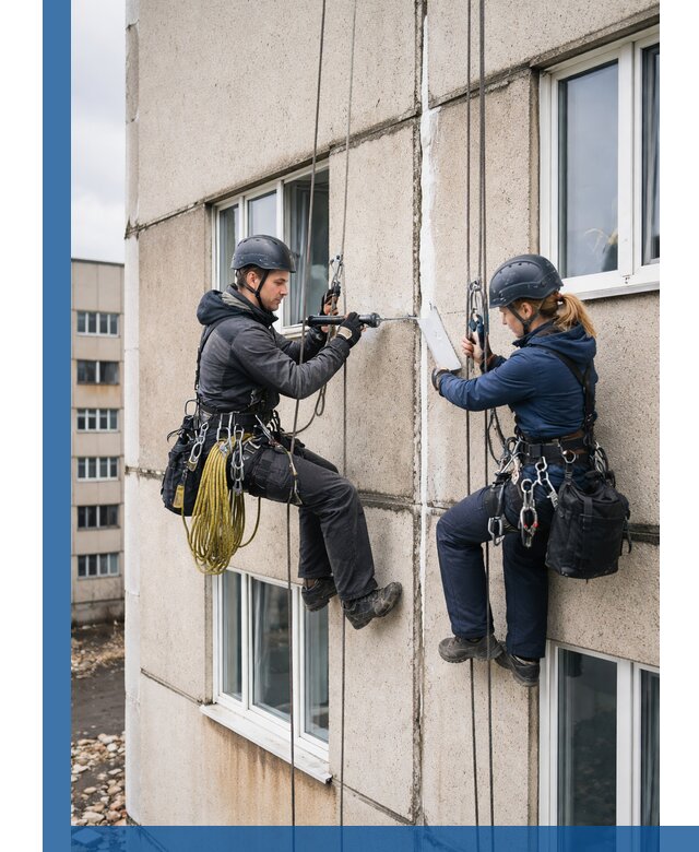 Герметизация межпанельных швов тёплым швом в Магнитогорске