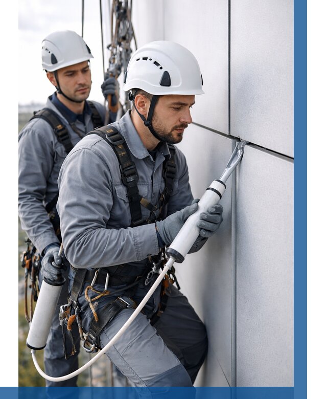 Герметизация швов вилатермом в Магнитогорске от 621 р. | ВЫСОТНИК-Мгн