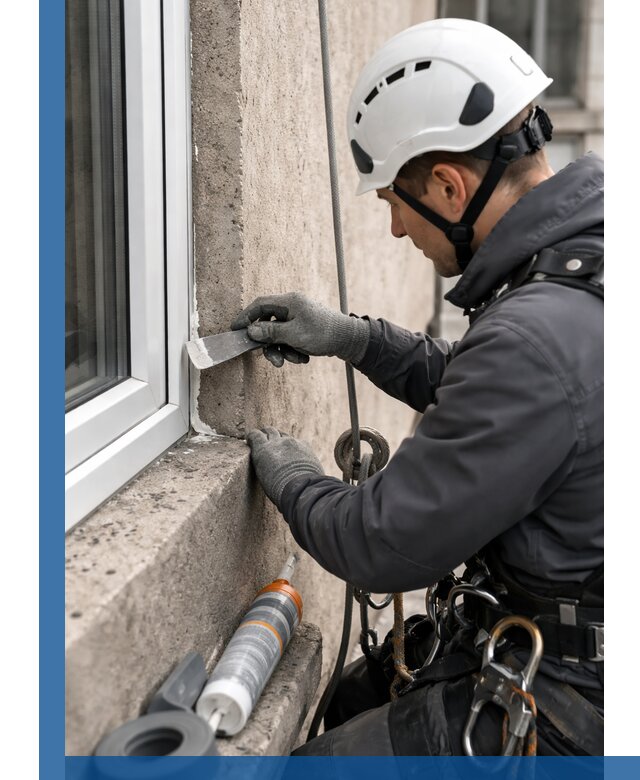 Герметизация монтажных швов окон в Магнитогорске с гарантией качества