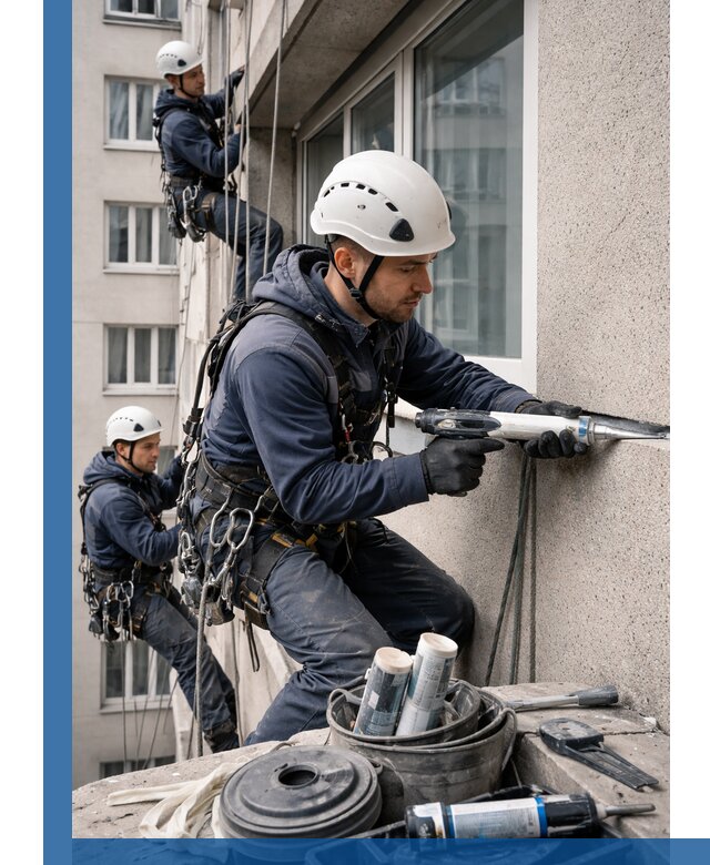 Герметизация швов лоджии в Магнитогорске профессионально и надежно