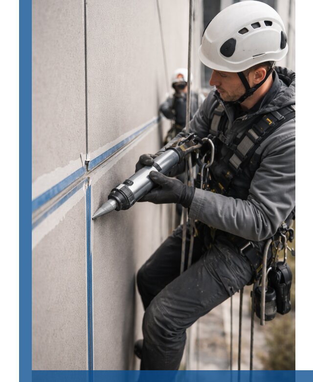 Герметизация стыков фасадных панелей в Магнитогорске качественно и быстро