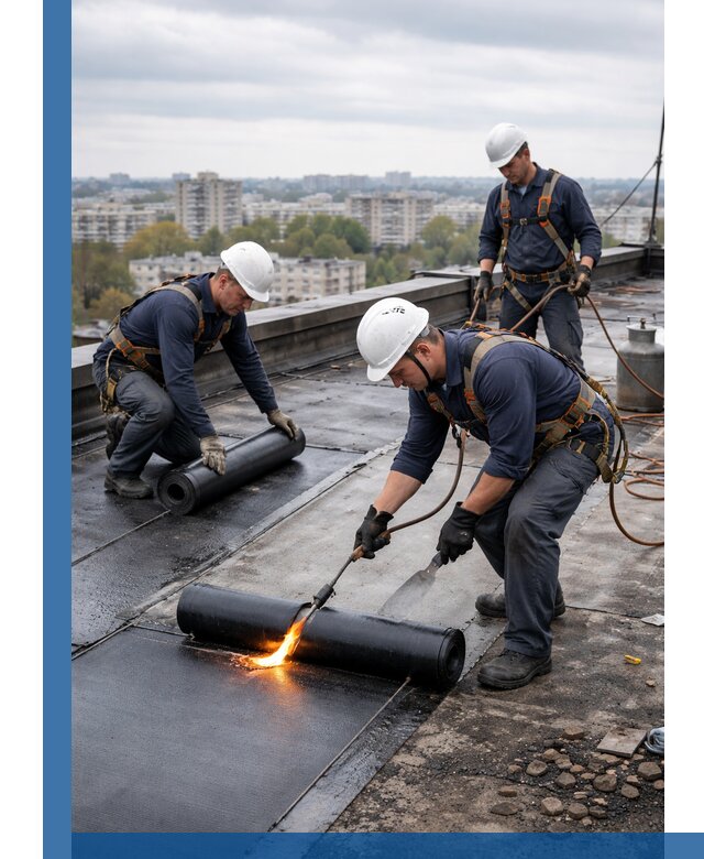 Ремонт наплавляемой кровли в Магнитогорске качественно и надежно