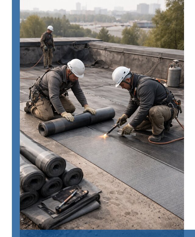 Монтаж мягкой кровли в Магнитогорске профессионально и надежно