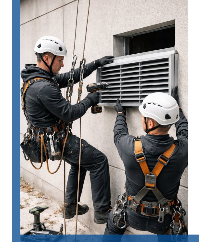 Монтаж вентиляционных решеток в Магнитогорске профессиональный сервис