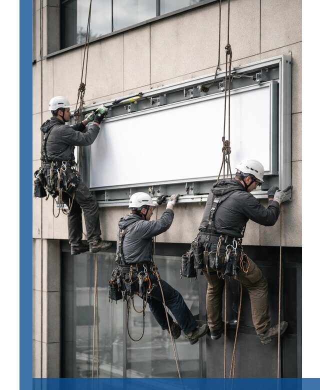 Профессиональный монтаж светового короба под ключ в Магнитогорске