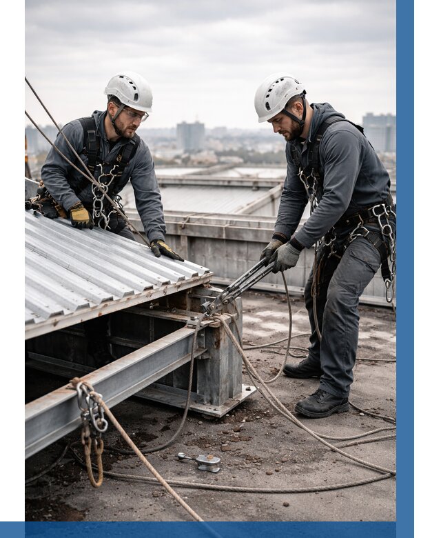 Демонтаж крышной установки в Магнитогорске от 87933 р. | ВЫСОТНИК-Мгн