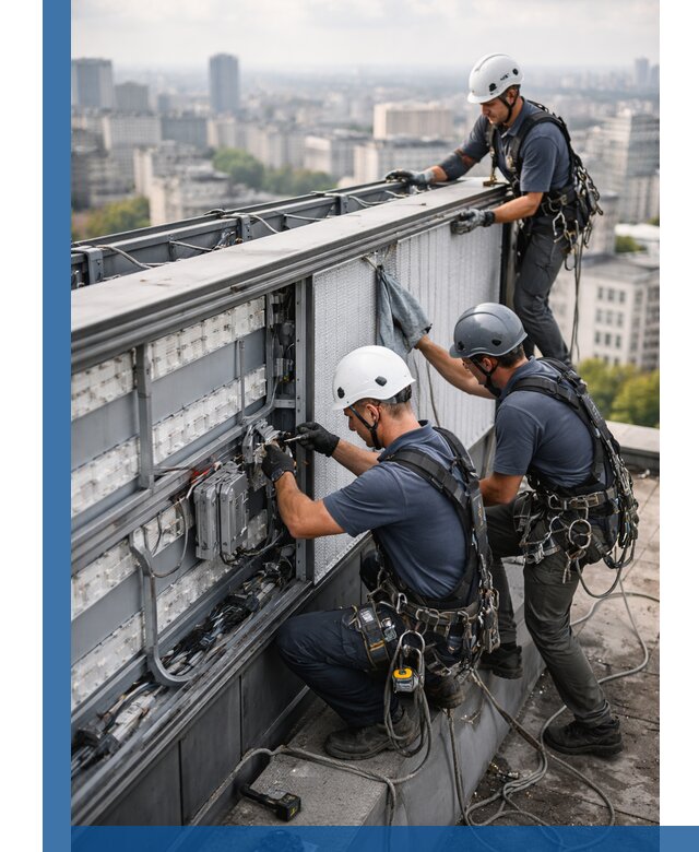 Профессиональное обслуживание крышной рекламы в Магнитогорске под ключ