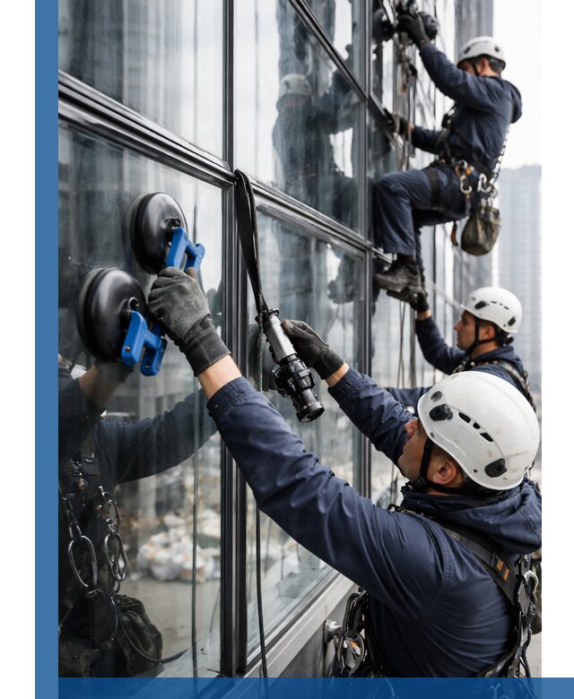 Радиусное остекление фасадов под ключ в Магнитогорске с гарантиями