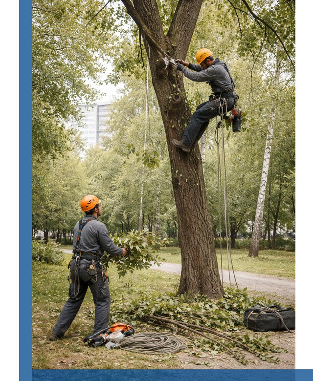 Санитарная обрезка деревьев в Магнитогорске, профессионально и безопасно