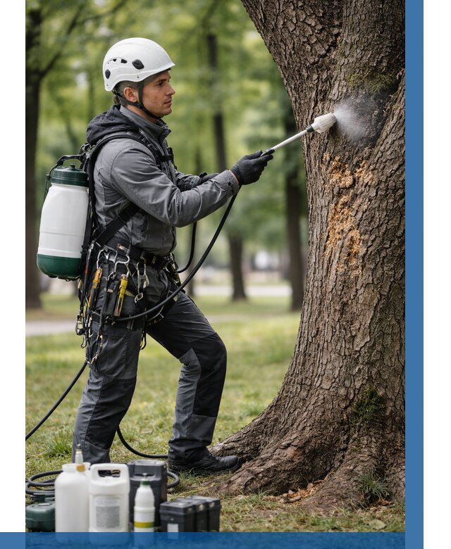 Обработка деревьев от вредителей в Магнитогорске от 4655 р. | ВЫСОТНИК-Мгн